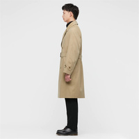 Vente en gros usine 2022 Manteau trench homme slim chaud d'hiver long avec ceinture