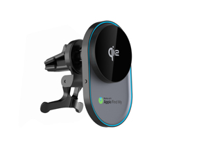 Caricabatterie Magnetico Wireless Qi2 per Auto con Ricarica Rapida 15W, Supporto per Telefono con Luce LED RGB e Localizzatore Anti-Smarrimento - Product Image 2