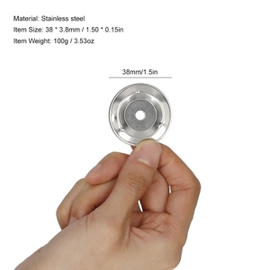 50 Piezas de Cascabeles para Pandereta Anillo de Campana de Acero Inoxidable para Panderetas de Mano e Iglesia - Product Image 4