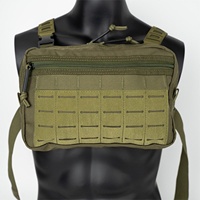 Sac à dos multifonctionnel résistant à l'usure, sac de poitrine tactique en Nylon avec grande capacité, poche intégrée, équipement d'extérieur