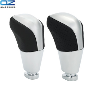 QIAOZHONG Car Gear <b>Shift</b> <b>Knob</b> Leather Automatic Transmission For Toyota Reiz Mark X Ergonomic Design - Product Image 1