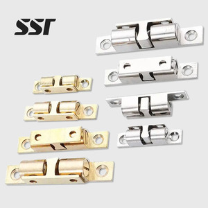 ตัวล็อคประตูเฟอร์นิเจอร์ SSR แบบโมเดิร์น ทำจากทองเหลืองแท้ ปรับได้ พร้อมสกรูฟรี ขนาด 1-1/2 นิ้ว และ 2 นิ้ว สำหรับบ้านและสำนักงาน - Product Image 1