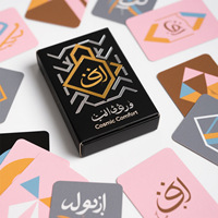 Impression personnalisée Oracle Cardstrue Tarot Deck Tarot Black Girl Affirmations Black And Gold Foil Tarot