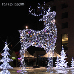 <span class=keywords><strong>Luces</strong></span> Navideñas Decorativas LED para Exteriores, Impermeables IP65, Diseño <span class=keywords><strong>de</strong></span> <span class=keywords><strong>Reno</strong></span> Grande, para Decoración Navideña - Product Image 5