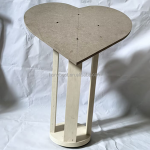 Supporto Espositivo a Forma di Cuore in <span class=keywords><strong>Legno</strong></span> Compensato, Porta Fiori in <span class=keywords><strong>Legno</strong></span> per Composizioni Floreali Fresche, Decorazione, Porta Bouquet da Matrimonio, Interni - Product Image 4