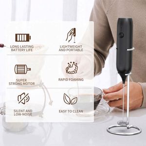Mousseur à lait électrique rechargeable Nespresso, mousseur à lait automatique avec support - Product Image 3