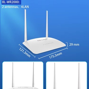 Router Inalámbrico LB-LINK BL-WR2000A, 2 Antenas, 4 Puertos LAN, 300Mbps, Router/AP Inalámbrico N, Routers Wifi BL-WR2000 - Product Image 3