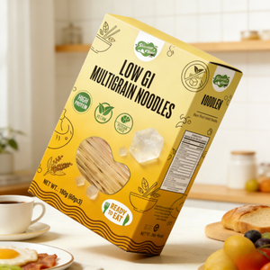 Pâtes spaghetti multigrains à faible IG, riches en fibres et protéines, best-seller, repas instantané en 15 minutes pour le contrôle de la glycémie - Product Image 4