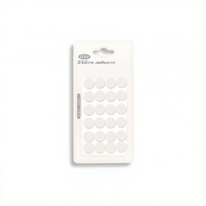 Punti Adesivi in Velcro Ilan 15mm Rotondi 24 Pezzi Chiusure a Strappo - Product Image 1