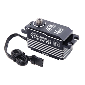 มอเตอร์ AGFRC รุ่น A62CLS น้ำหนัก 57 กรัม 8.4V แรงบิด 14 กิโลกรัม ความเร็ว 0.074 วินาที แบบ Low Profile พร้อมเกียร์โลหะ  ควบคุมผ่าน USB  แบบดิจิตอล Coreless 25T สำหรับรถบังคับวิทยุ เครื่องบินบังคับวิทยุ และหุ่นยนต์ - Product Image 1