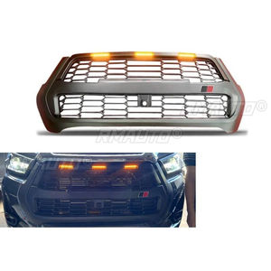 Parrilla Delantera Decorativa LED Estilo GR para Toyota Hilux REVO 2021-2023, Kit de Carrocería, Parrilla de Carreras, Parrilla Exterior - Product Image 2