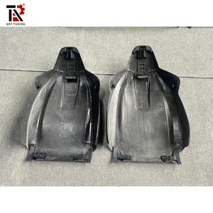 Couverture de dossier de siège en fibre de carbone sèche de remplacement pour BMW G80 M3 G82 M4 G87 M2 F91 M8 F97 X3M - Product Image 5