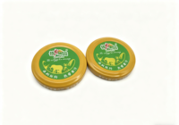 Capsules métalliques torsadées de 58 mm de qualité alimentaire, fournies par l'usine, pour bouteilles de vin, bocaux et verre