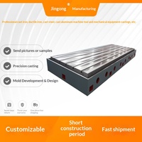 Nouvelle table de travail en fonte non standard, plateforme de marquage, inspection, soudage, assemblage, test, plaque à rainure en T, usinage CNC