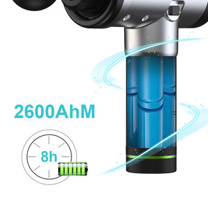 Tranquilo cuerpo eléctrico masajeador máquina inalámbrico masajeador muscular arma <span class=keywords><strong>theragun</strong></span> pantalla lcd con pantalla táctil - Product Image 6