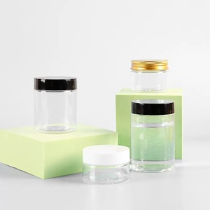 ขวดพลาสติกใส สีเหลืองอำพัน สีดำ สำหรับครีมเครื่องสำอางหรือสไลม์ ขนาด 100 มล. 120 มล. 400 มล. 500 มล. พร้อมฝาสีขาวหรือสีดำ - Product Image 6