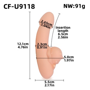 CF-U9118 Estimulador de Clítoris y Punto G con Vibración de Silicona en Forma de Caracol, Juguetes Sexuales, Vibrador de Alta Frecuencia, Tapón Anal para Próstata - Product Image 6