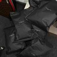 Sacs de Courrier en Papier Kraft Imperméable Laminé PP Tissé avec Logo Personnalisé, En Stock, pour l'Expédition de Vêtements