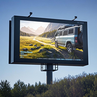 Affichage LED 3D extérieur personnalisé, panneau d'affichage numérique pour la publicité sur façade