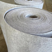 Feutre absorbant l'huile / Tapis absorbant l'huile pour sols 100% fibre de polyester ; Durable et sans impuretés ; Vente en gros disponible