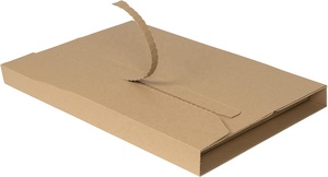 Caja de correo de giro de impresión personalizada fuerte duro 2mm E flauta cartón corrugado caja de envoltura de libro caja corrugada embalaje para libro - Product Image 4