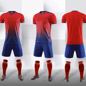 Set Personalizzato di Maglia e Pantaloncini da <span class=keywords><strong>Calcio</strong></span> - Kit Uniforme da <span class=keywords><strong>Calcio</strong></span> Personalizzabile per Squadre, Abbigliamento Sportivo Fai-da-Te, Completo da <span class=keywords><strong>Calcio</strong></span> Personalizzabile - Product Image 2