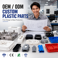 Moulage par injection plastique sur mesure, pièces en PP, ABS, PE, nylon, outillage rapide, moule d'insertion, boîtier d'alimentation électrique