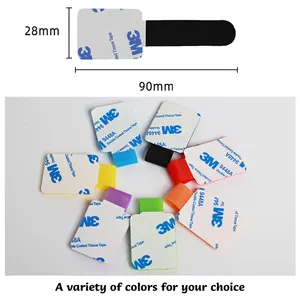 Pabrik disesuaikan ramah lingkungan dua sisi kabel manajemen dasi perekat diri <span class=keywords><strong>Hook</strong></span> <span class=keywords><strong>Loop</strong></span> tali disesuaikan untuk - Product Image 2