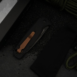 มีดพับ BM 4300 ใบมีด CPM Mov ด้ามจับ G10 มีดอเนกประสงค์สำหรับตั้งแคมป์ ใบมีดปลอดภัย DIY OEM - Product Image 3
