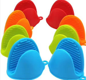 Gants en silicone résistants à la chaleur, antidérapants, isolés, pour four à micro-ondes, cuisson, cuisine - Product Image 1
