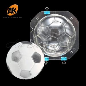 <span class=keywords><strong>AK</strong></span> Football 3D Moules à Chocolat en Plastique Moule à Pâtisserie pour Fête et Célébration CC-<span class=keywords><strong>47</strong></span> Transparent - Product Image 2