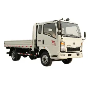 HOWO mini sử dụng ánh sáng 4x2 4x4 xe tải chở hàng DIESEL 3 tấn 5 tấn 8 tấn Xe Tải Tự đổ