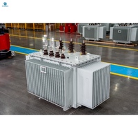 Transformateur de distribution triphasé à bain d'huile S11 10 kV à économie d'énergie 30-630 kVA Dyn11
