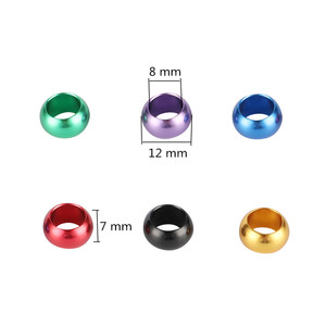 Anillas de Identificación de Aluminio de 8mm/10mm para <span class=keywords><strong>Palomas</strong></span>, Herramientas de Color para <span class=keywords><strong>Palomas</strong></span> de Carrera, Anillas para Patas de Loros - Product Image 3