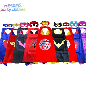 HESPER - Conjunto de Capa de Superhéroe para Fiesta de Halloween con Logotipo Personalizado al por Mayor, Disfraz de Cosplay Unisex con Capa, Chaqueta y Vestido para Niños - Product Image 1