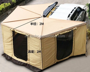Grand espace étanche nouveau produit <span class=keywords><strong>2m</strong></span> 2.5m Foxwing auvent pièces auvent latéral de voiture pour SUV avec annexe en vente murs latéraux de voiture - Product Image 2