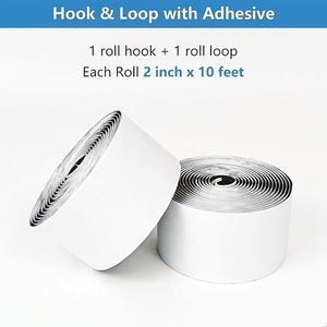 Bande adhésive double face robuste de 2 pouces x 10 pieds avec crochets et boucles, excellente adhérence, dos très collant pour la maison - Product Image 2