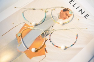 Pulsera <span class=keywords><strong>de</strong></span> Cuentas <span class=keywords><strong>de</strong></span> Arroz <span class=keywords><strong>Miyuki</strong></span> Simple y Clásica, Tejida a Mano, con Cuentas <span class=keywords><strong>de</strong></span> Rosa Talladas, <span class=keywords><strong>Venta</strong></span> Directa <span class=keywords><strong>de</strong></span> Fábrica, Estilo Mayorista - Product Image 2