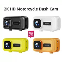 Caméra de tableau de bord populaire pour moto DVR 1080P 2K, caméra frontale étanche avec prise en charge Wi-Fi et enregistrement en boucle, caméra d'action pour moto