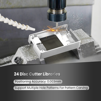 Boîtier carré en aluminium sur mesure, support métallique usiné CNC pour montage d'équipements électroniques