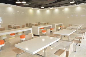 Thương mại Rắn bề mặt canteen bàn ghế cho Mỹ cao trường - Product Image 5