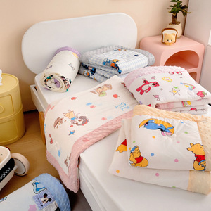 Couverture en coton et bambou pour bébé, motif de dessin animé kawaii, pour filles, été, vente en gros, design personnalisé - Product Image 6