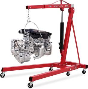 Grúa de Taller Hidráulica Manual de 2 Toneladas para Levantar Motores - Product Image 2