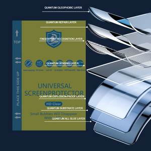 Film Hydrogel mat de taille personnalisée universelle auto-réparatrice 120*180mm Machine de découpe de feuilles Film de traceur de protection d'écran mat TPU - Product Image 5