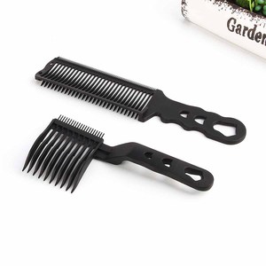 Peigne de précision pour hommes, à tête de précision, pour coupe de cheveux à plat, peigne à bords convexes, pour tondeuse à cheveux, pour coupe à l'huile, pour usage transfrontalier - Product Image 1