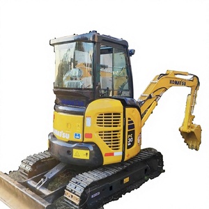 Excavadoras Komatsu PC30MR de Segunda Mano Fabricadas en Japón, Mini Excavadora de 3 Toneladas |   Bomba Hidráulica Shimadzu para Orugas de Goma - Product Image 1
