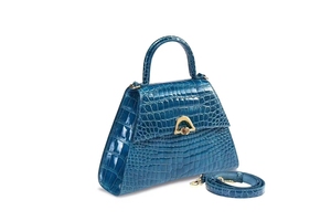 Bolso de cuero genuino de <span class=keywords><strong>cocodrilo</strong></span> del <span class=keywords><strong>Nilo</strong></span> de alta calidad de lujo, bandolera de hombro para mujer, bolso de cuero para mujer, bolso bandolera - Product Image 5