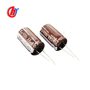 นิชิคอน พีที(M)68UF 450V 18*30 มม.105 ตัวเก็บประจุแบบอิเล็กโทรลีติค 68UF 450V ตัวเก็บประจุ - Product Image 1