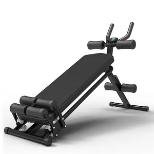 Semi-Commercial Sit Up Bench For Decline Bench with Reverse Crunch Handle for Ab Exercises power AB plank