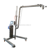 Mesin Pompa Transfer Kue Unifiller New Bakery dengan Hopper Topper untuk Susu, Air & Selai Buah